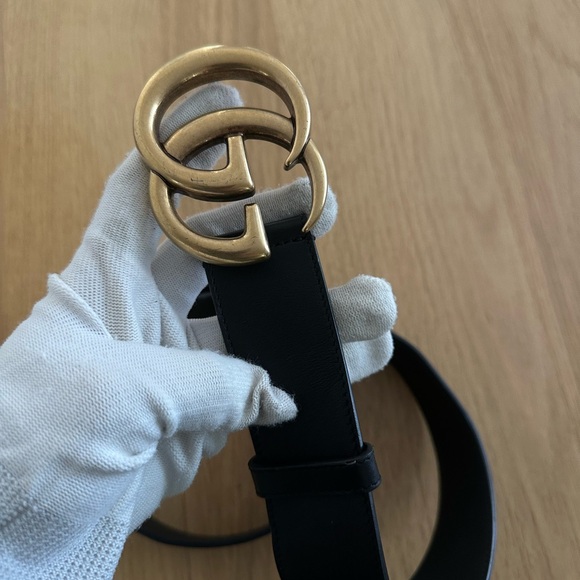 Gucci Accessories - Gucci Big Logo Buckle Belt